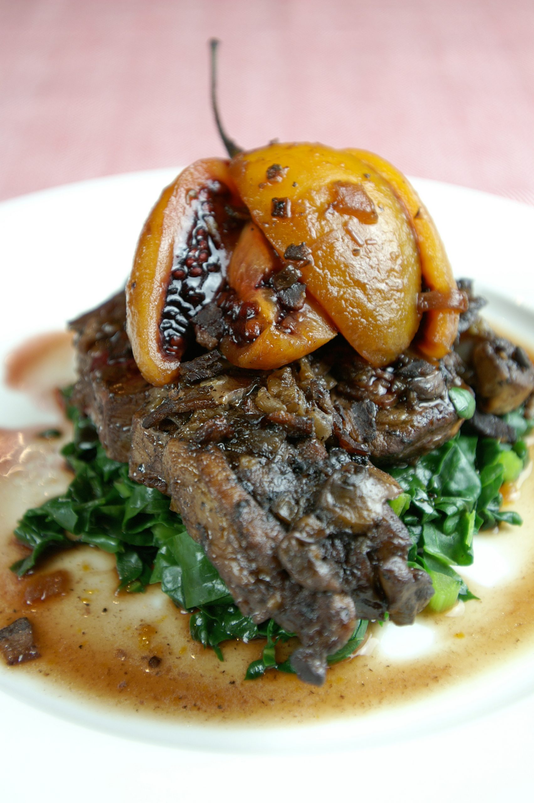 Pork Chops & Tamarillos image