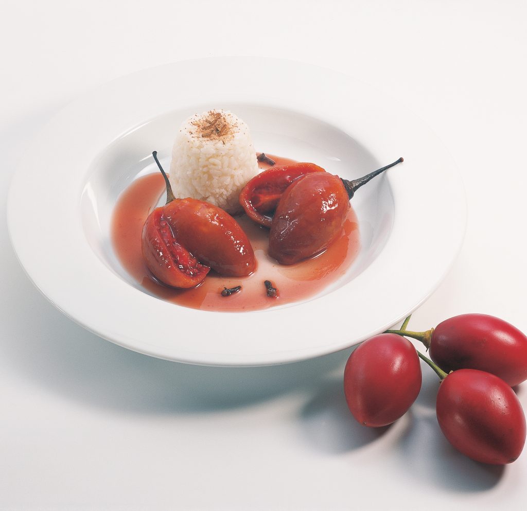 Red Wine Tams with Coconut Rice image